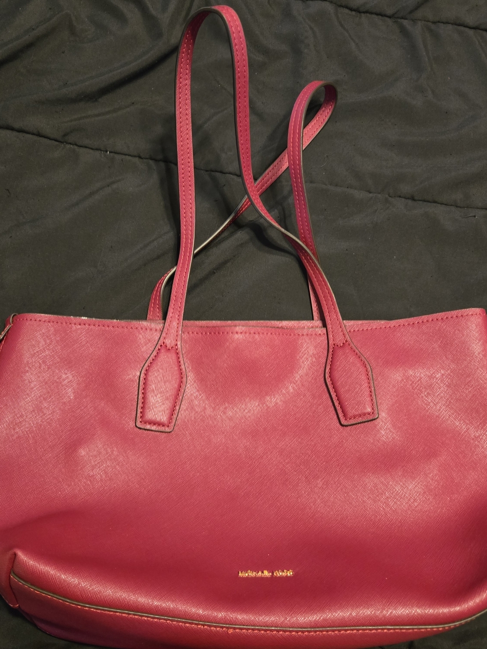 Michael Kors Pink Leather Tote Bag